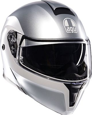 AGV Streetmodular Levico, Klapphelm - Matt Silber/Hellgrau - XXL von AGV