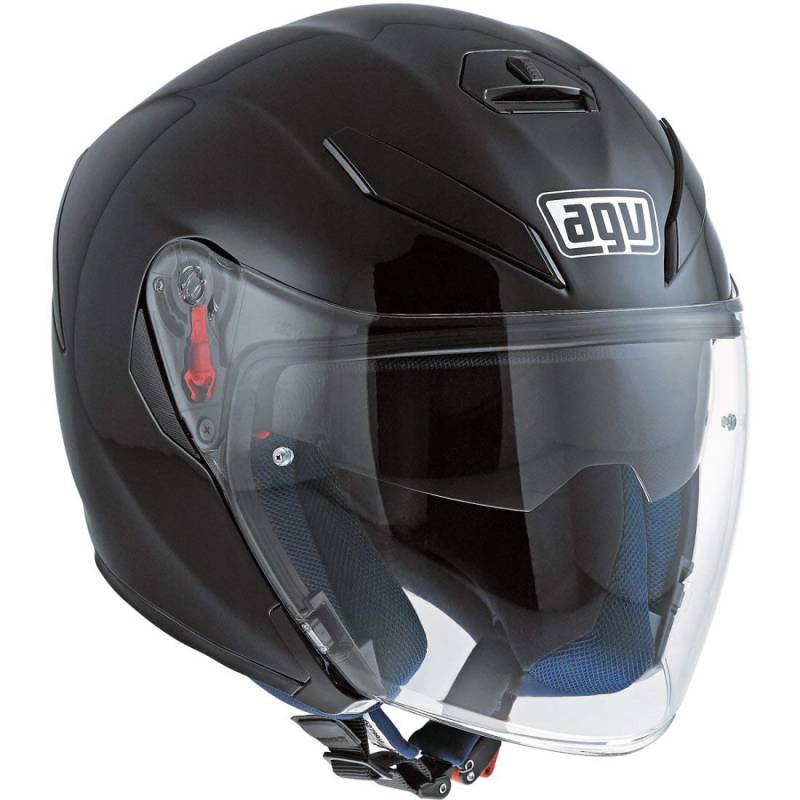 AGV unisex-adult K-5 Jet Agv E2205 Solid - Motorrad Helm, Schwarz, L EU von AGV