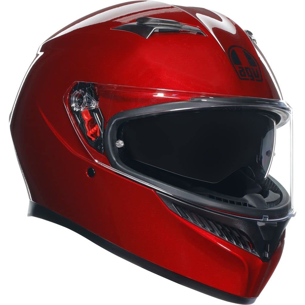 Agv K3 E2206 Mplk Mono Competizione Red 016 Full Face Helmet M von AGV