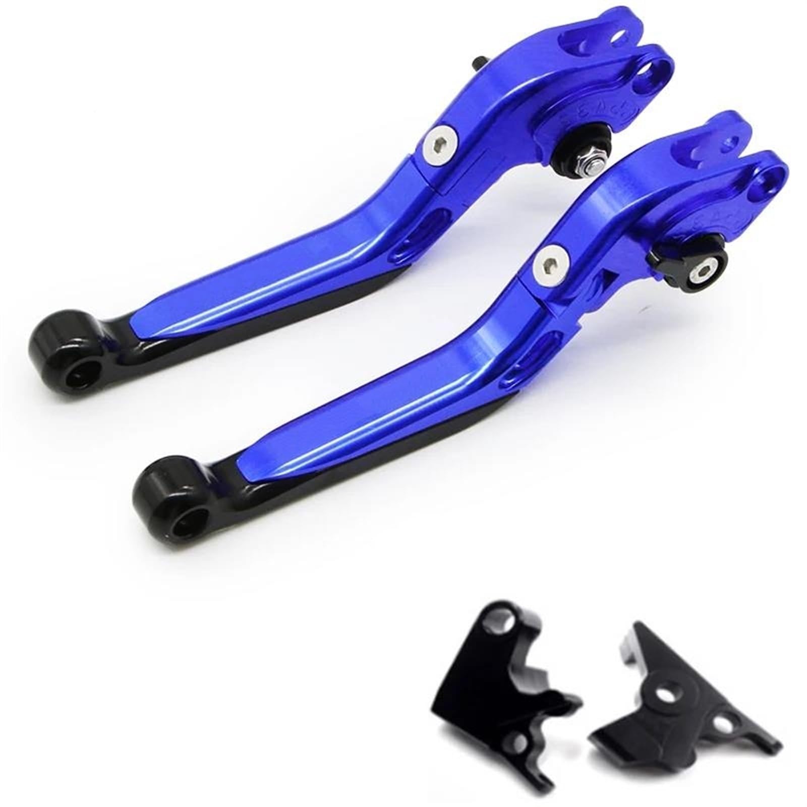 Für F700GS 2013-2017 Teile Klapp Teleskop Bremse Kupplung Handhebel CNC Aluminium Legierung Motorrad Zubehör Liefert Kupplungshebel Bremshebel Kupplung(Blue) von AGYSVGZ