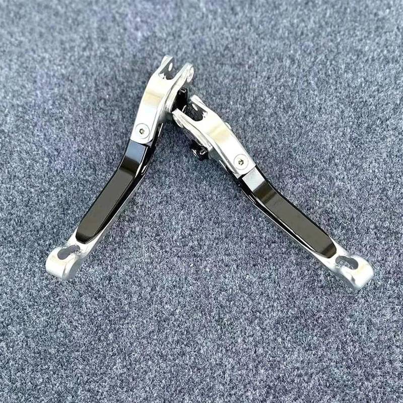 Für Kawasaki Für Ninja 400 250 300 400 125 Z125 / SL CNC Bremsgriff Bar Hebel Ausziehbare Klappbare Einstellbare Bremskupplungshebel Kupplungshebel Bremshebel Kupplung(H) von AGYSVGZ