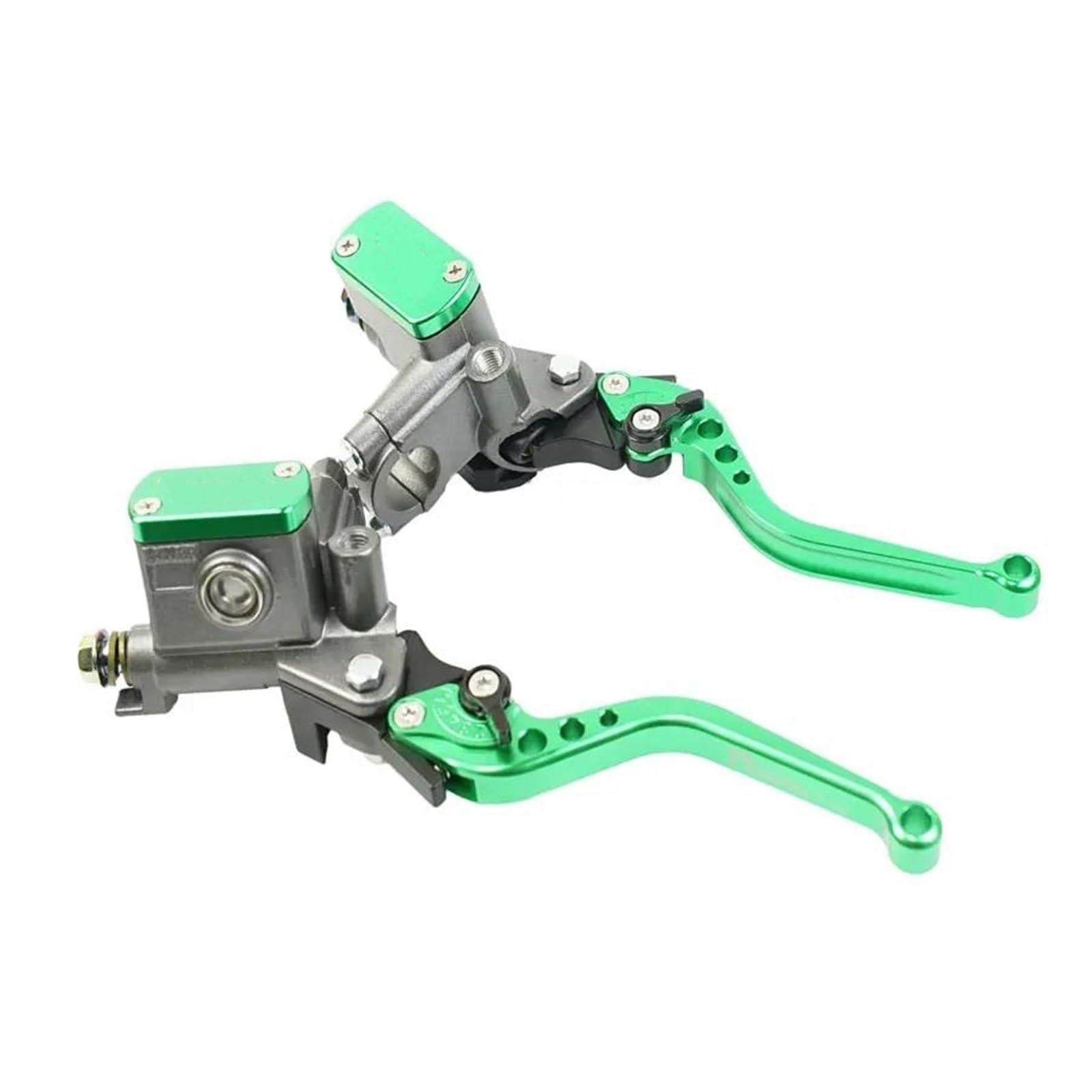 Für Kawasaki Für Suzuki 14mm Kolben 1 Paar Universal Motorrad Hauptzylinder Hebel Bremse Hydraulische Kupplung Pumpe 22mm Kupplungshebel Bremshebel Kupplung(C) von AGYSVGZ