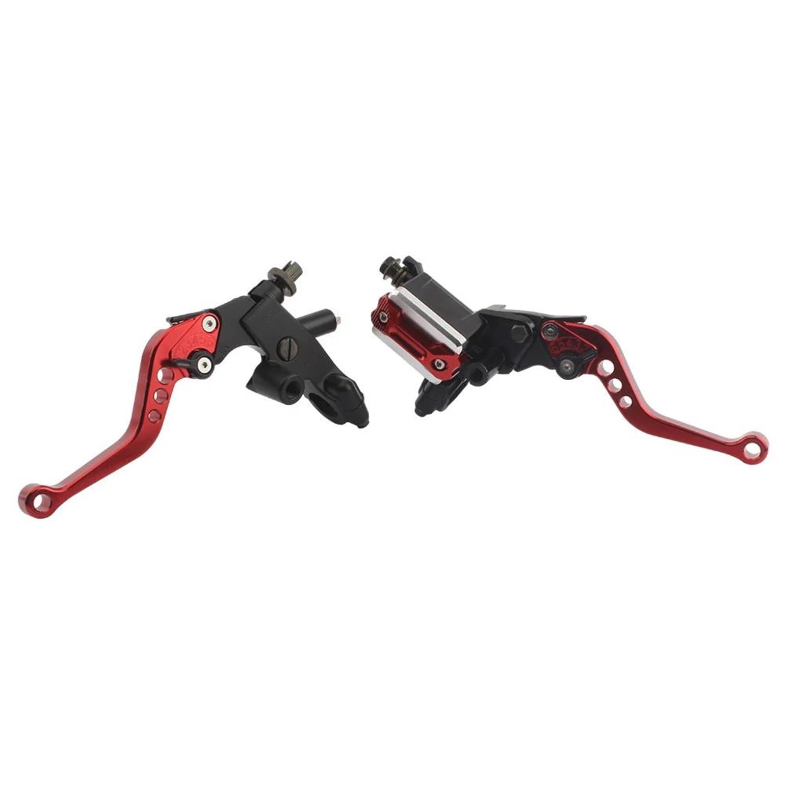 Für Suzuki Für Kawasaki Universal Motocross Tuning Teile Motorrad Kupplung Hebel Bremshebel Dirt Bike Zubehör Kupplungshebel Bremshebel Kupplung(Red) von AGYSVGZ