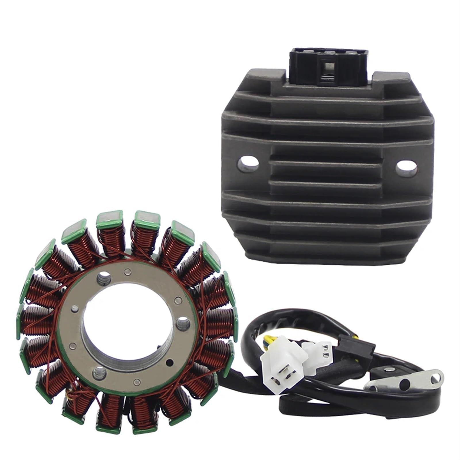 Motorrad Gleichrichter Motorrad Spannungsregler Motorrad Spannungsreglergleichrichter + Magneto Stator Spule Für 5GM-81410-00 Für 4JH-81960-01 Für 5GM-81410-01 Für YP250 Majesty Gleichrichter Spannung von AGYSVGZ