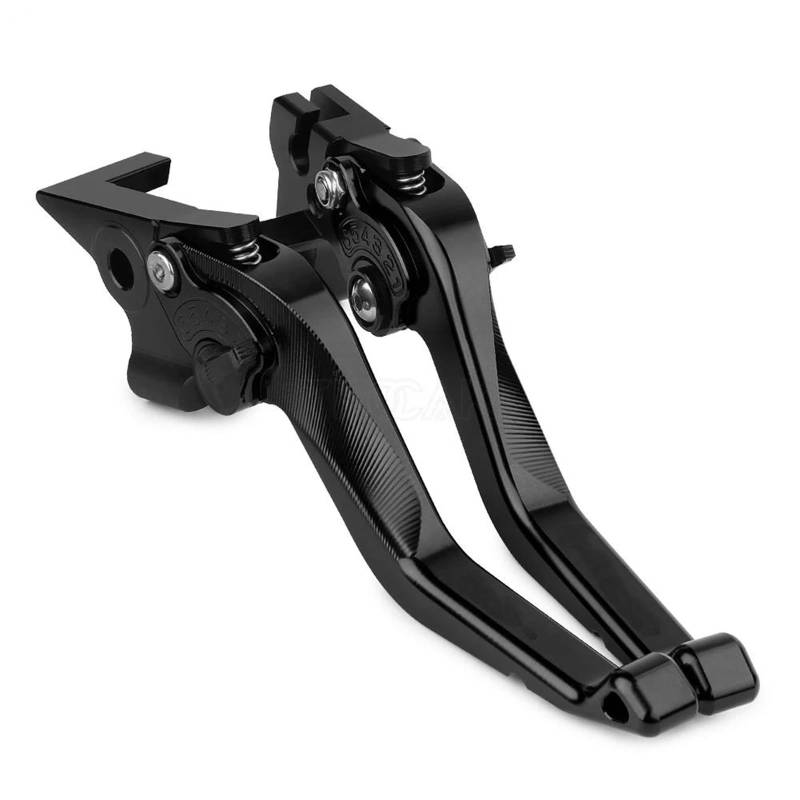 Motorradzubehör Kurze Bremskupplungshebel Für Svartpilen 401 VITPILEN 401 2018-2023 CNC-Griff Bremskupplungshebel Kupplungshebel Bremshebel Kupplung(Black) von AGYSVGZ