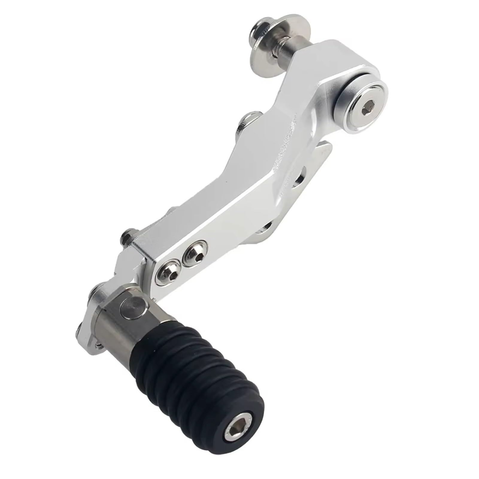 Schalthebel Armgestänge Einstellbare Falten Motorrad Schalthebel Shift Pedal Hebel Für R1200GS LC Abenteuer 2014-2021 Für R1250GS R 1250 GS ADV Motorrad-Schalthebelhalterung(Silver) von AGYSVGZ