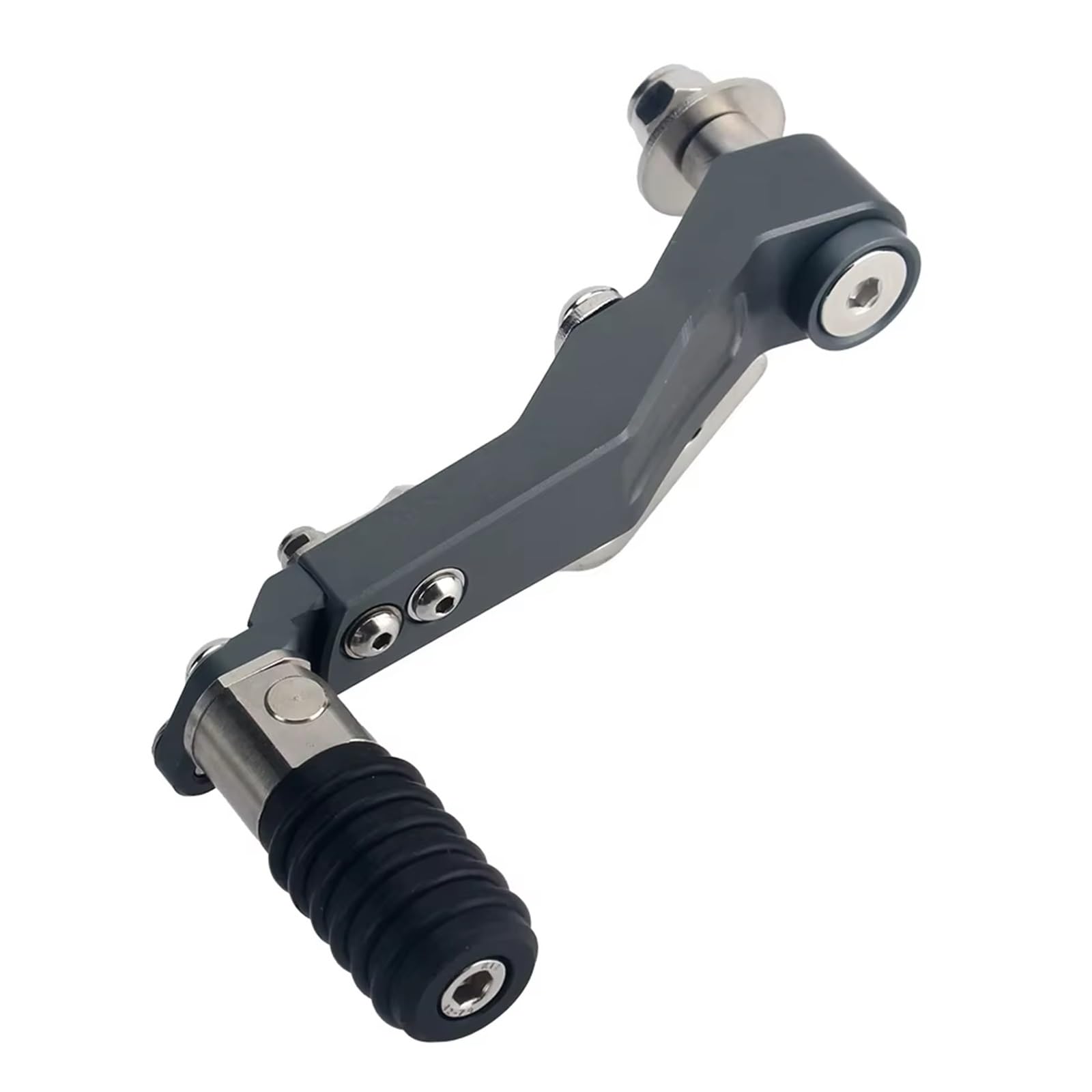 Schalthebel Armgestänge Einstellbare Falten Motorrad Schalthebel Shift Pedal Hebel Für R1200GS LC Abenteuer 2014-2021 Für R1250GS R 1250 GS ADV Motorrad-Schalthebelhalterung(Titanium) von AGYSVGZ