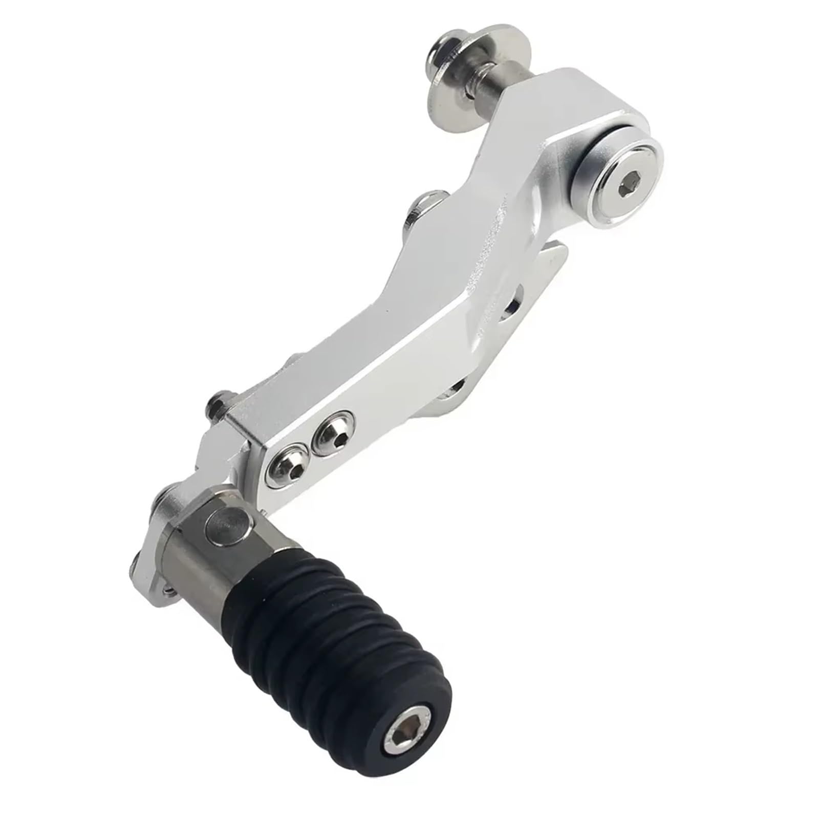 Schalthebel Armgestänge Einstellbare Falten Motorrad Schalthebel Shift Pedal Hebel Für R1200GS LC Abenteuer 2014-2021 Für R1250GS R 1250 GS LC ADV Motorrad-Schalthebelhalterung(Silver) von AGYSVGZ