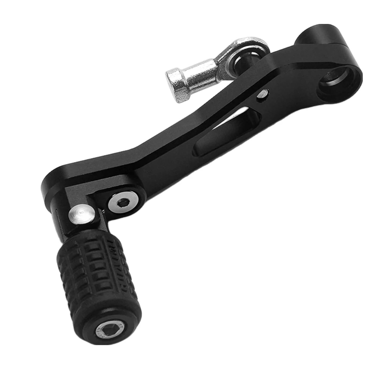 Schalthebel Armgestänge Für CB500X Für CBR500R Für CB500F 500X CMX500 Rebel 2013-2023 Motorrad Einstellbare Folding Getriebe Shifter Shift Pedal Hebel Motorrad-Schalthebelhalterung(Black) von AGYSVGZ