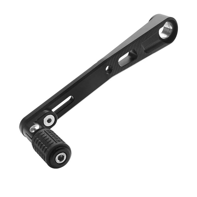 Schalthebel Armgestänge Motorrad Aluminium Einstellbare Folding Schalthebel Shift Pedal Hebel Für F900R Für F900XR F 900 RF 900 XR 2020-2024 Motorrad-Schalthebelhalterung(Black) von AGYSVGZ