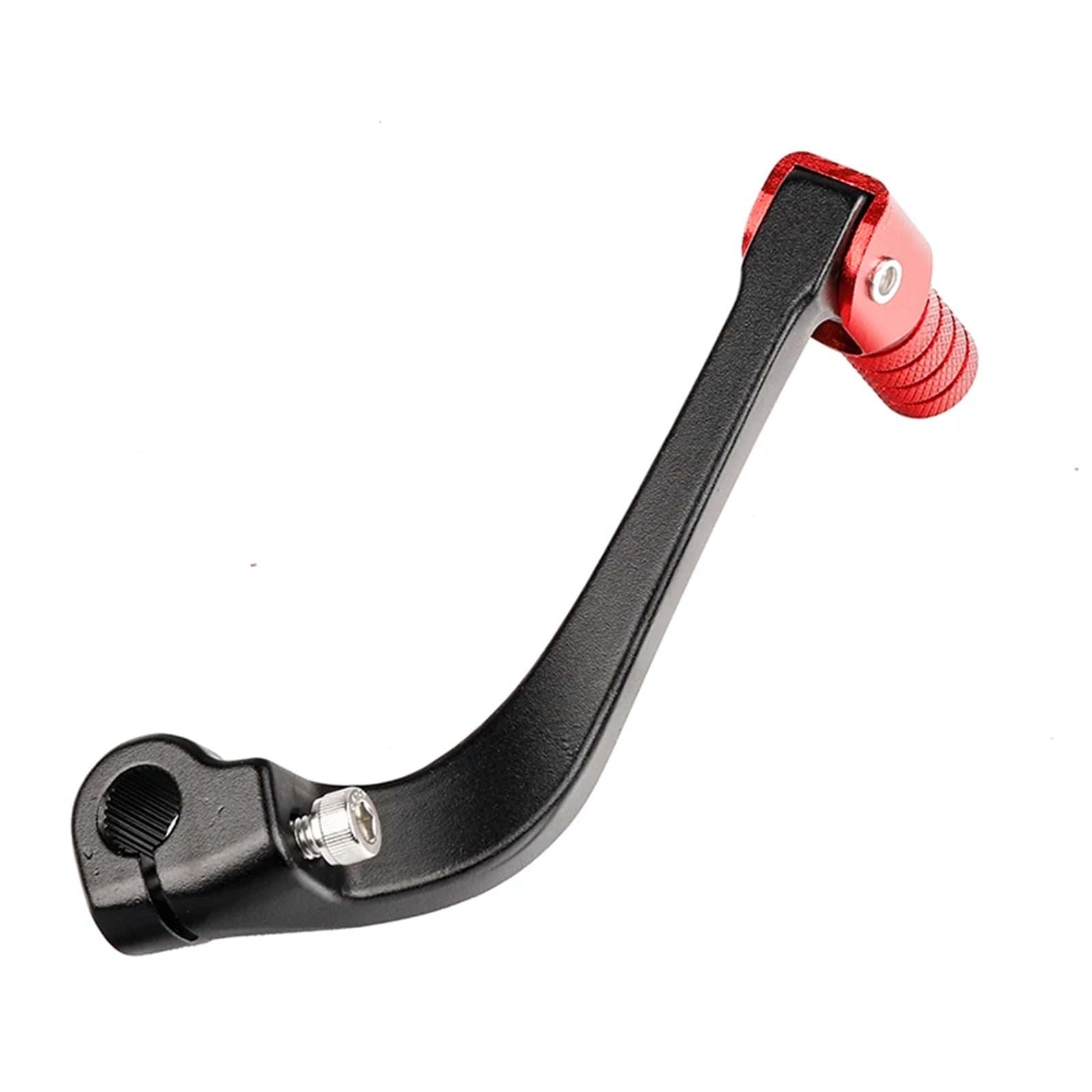 Schalthebel Armgestänge Motorrad Aluminium Klapp Schaltknauf Shifter Hebel Für CRF 110 CR110 CRF 110cc 2013-2021 Zubehör Motocross Dirt Bike Motorrad-Schalthebelhalterung(Black) von AGYSVGZ