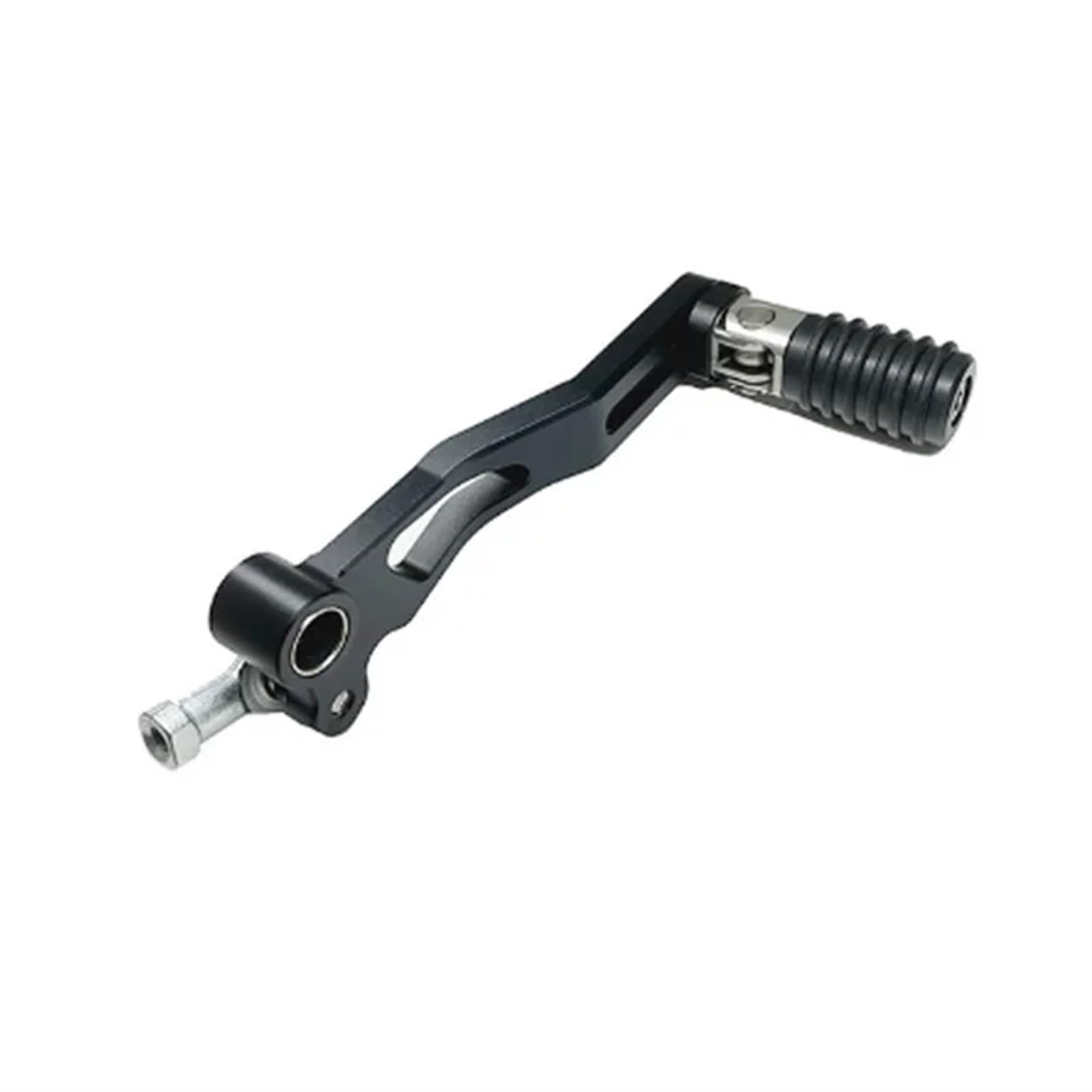 Schalthebel Armgestänge Motorrad CNC Aluminium Einstellbare Folding Schalthebel Shift Pedal Hebel Für Kawasaki Für Z250 Für Z300 Für Ninja 250R Für Ninja 300 Motorrad-Schalthebelhalterung(Black) von AGYSVGZ