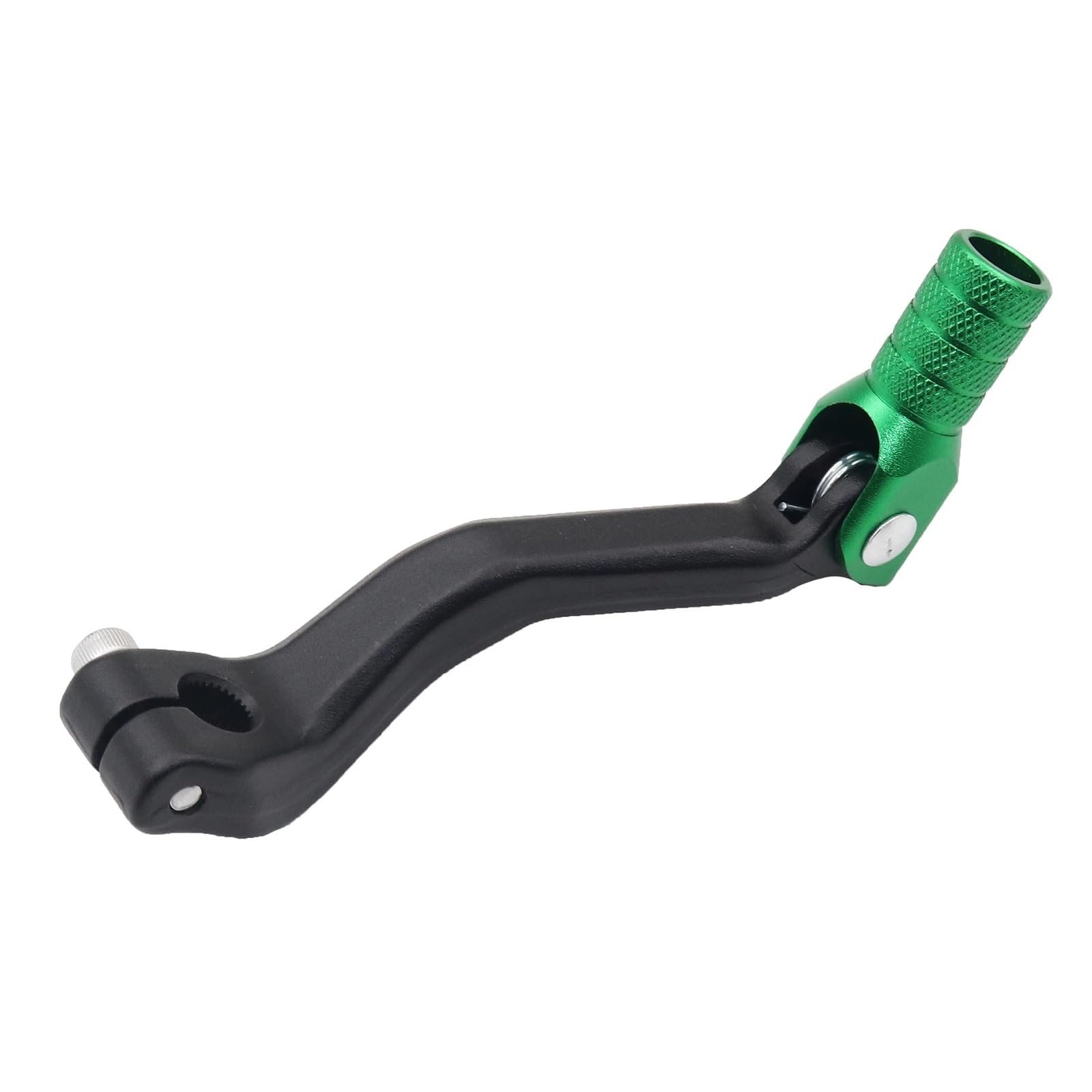 Schalthebel Armgestänge Motorrad CNC Schalthebel Pedal Hebel Universal Teil Für Kayo Für T2 T4 T6 K4 K6 Xmotos CB NC 250 300 450 Enduro Dirt Bike 125-250cc Motorrad-Schalthebelhalterung(Black Green) von AGYSVGZ