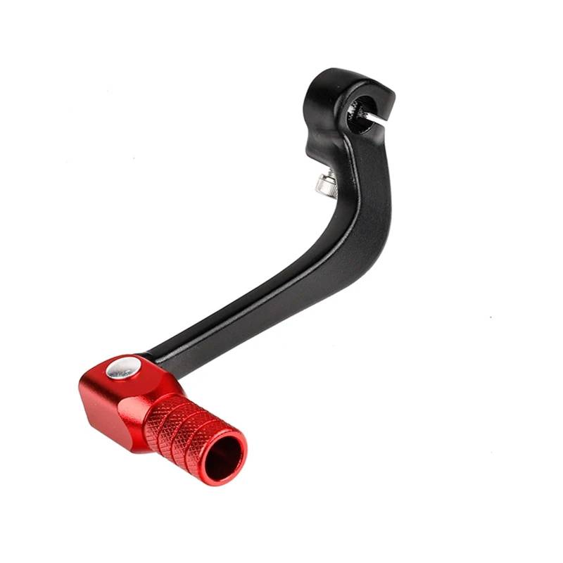 Schalthebel Armgestänge Motorrad Dirt Bike Universal Teil CNC Aluminium Klapp Schaltknauf Shifter Hebel Für CRF110F CRF 110F 2013-2018 Motorrad-Schalthebelhalterung(Black) von AGYSVGZ