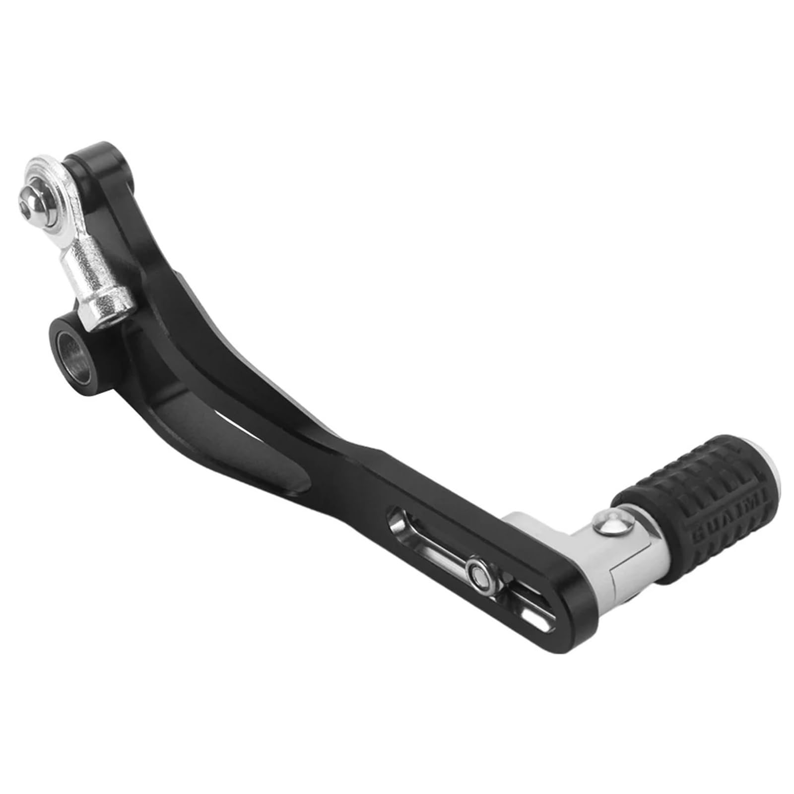 Schalthebel Armgestänge Motorrad Einstellbare Folding Getriebe Shifter Shift Pedal Hebel Für Kawasaki Für Ninja 400 Für Z400 2018-2022 Schaltpedal Motorrad-Schalthebelhalterung(Silver) von AGYSVGZ