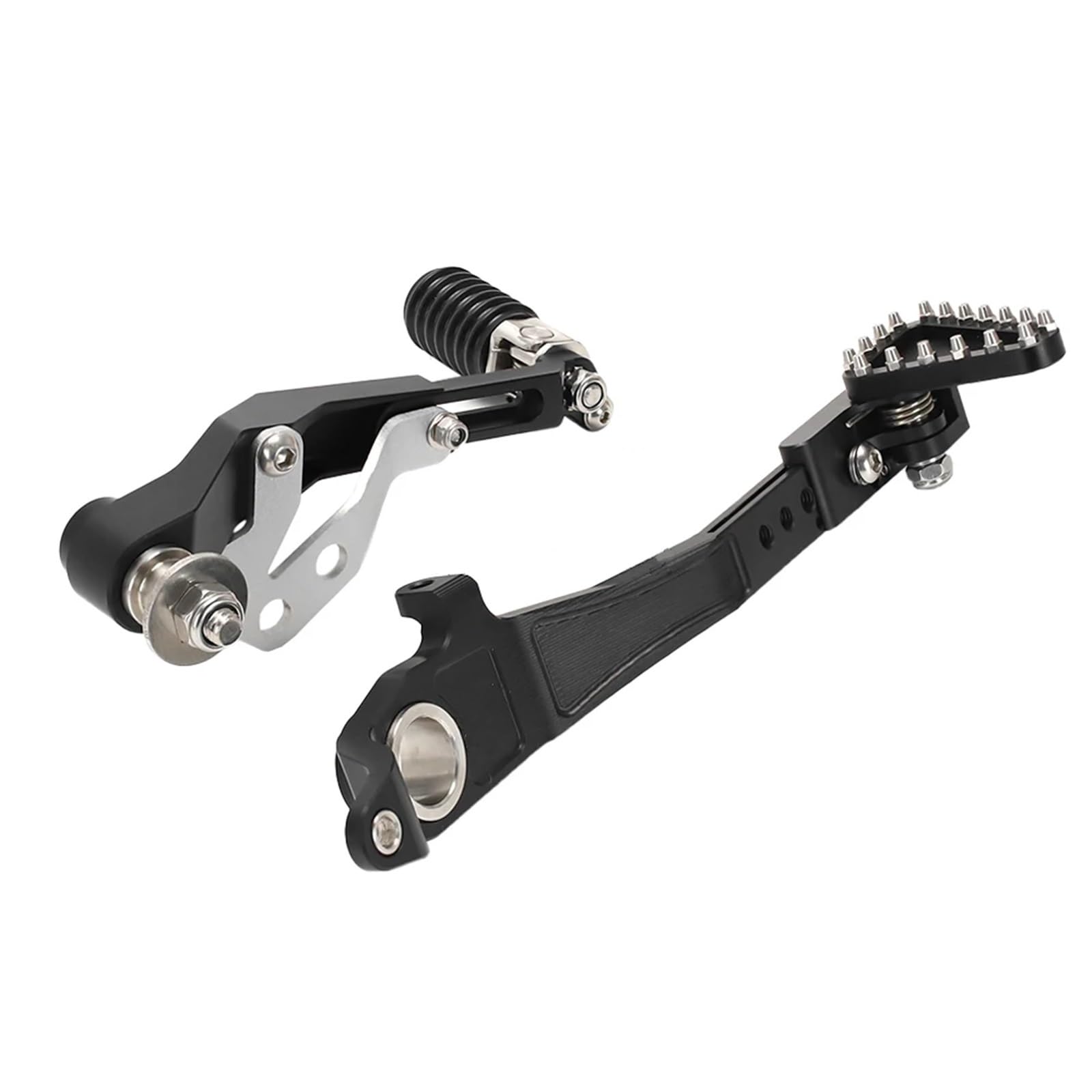 Schalthebel Armgestänge Motorrad Einstellbare Shifter Für R1200GS Für R1250GS/Abenteuer/LC/TE R 1200 1250 GS ADV Getriebe Schalthebel Hinten Fuß Bremspedal Motorrad-Schalthebelhalterung(One Set) von AGYSVGZ