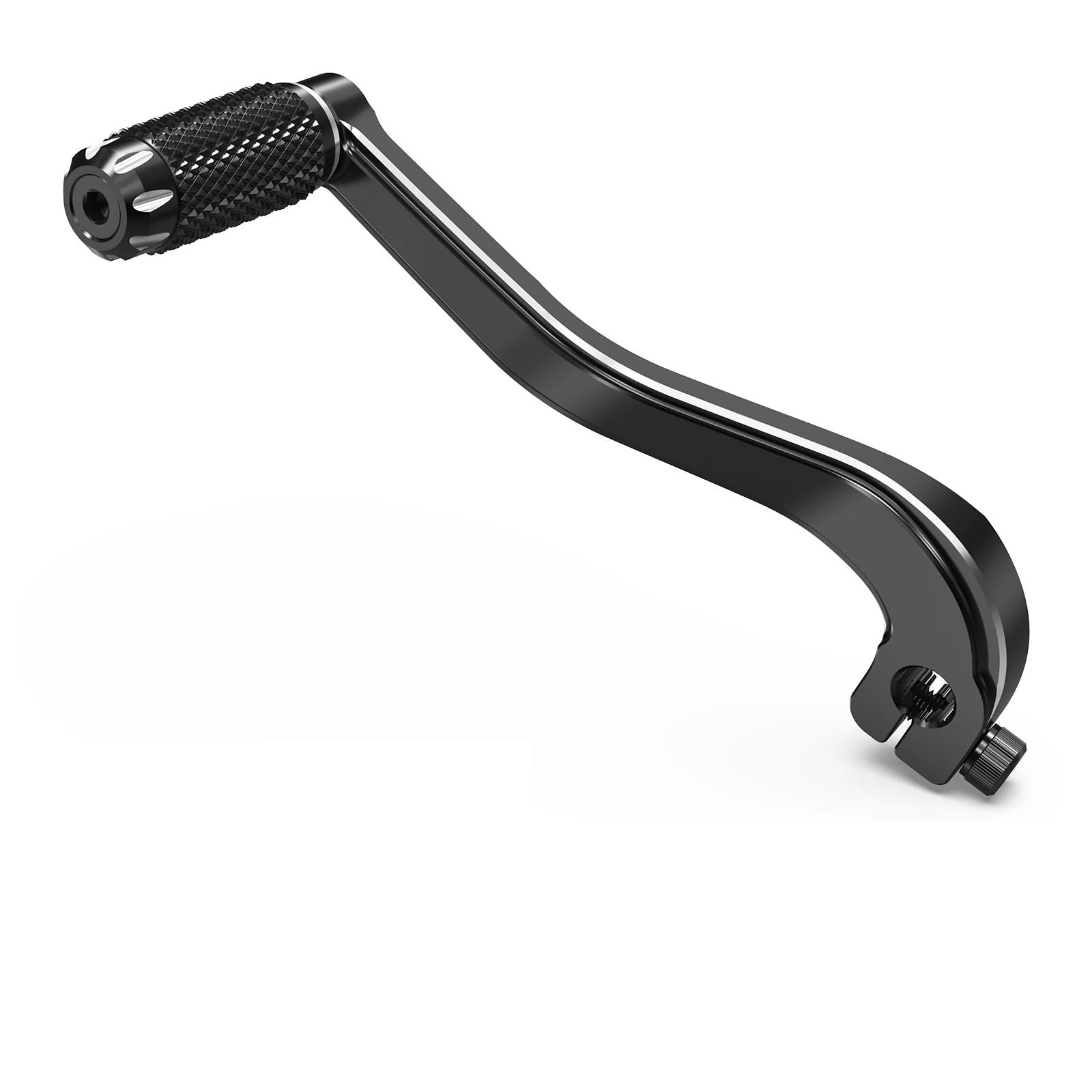 Schalthebel Armgestänge Motorrad Schalthebel Für Harley Für Dyna Street Bob Für Dyna Fat Bob FXDF 2008-2017 Für Low Rider FXDL 1993-1997 Motorrad-Schalthebelhalterung(Black) von AGYSVGZ