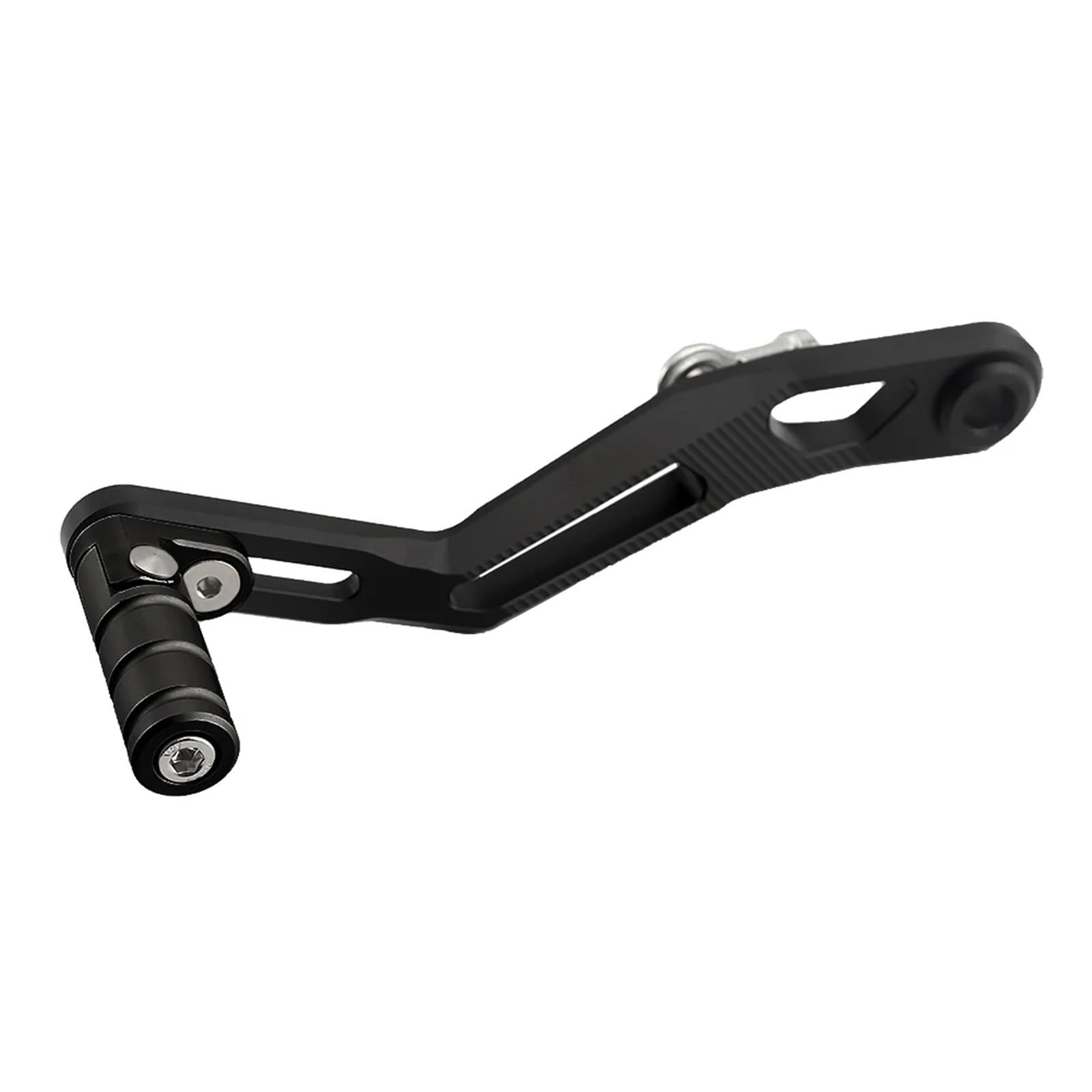 Schalthebel Armgestänge Motorrad Schalthebel Shifter Fuß Pedal Shifter Zubehör Aluminium Legierung Moto Teile Für Tiger 800XC 800XR XRx XRt XCa Motorrad-Schalthebelhalterung(Black) von AGYSVGZ