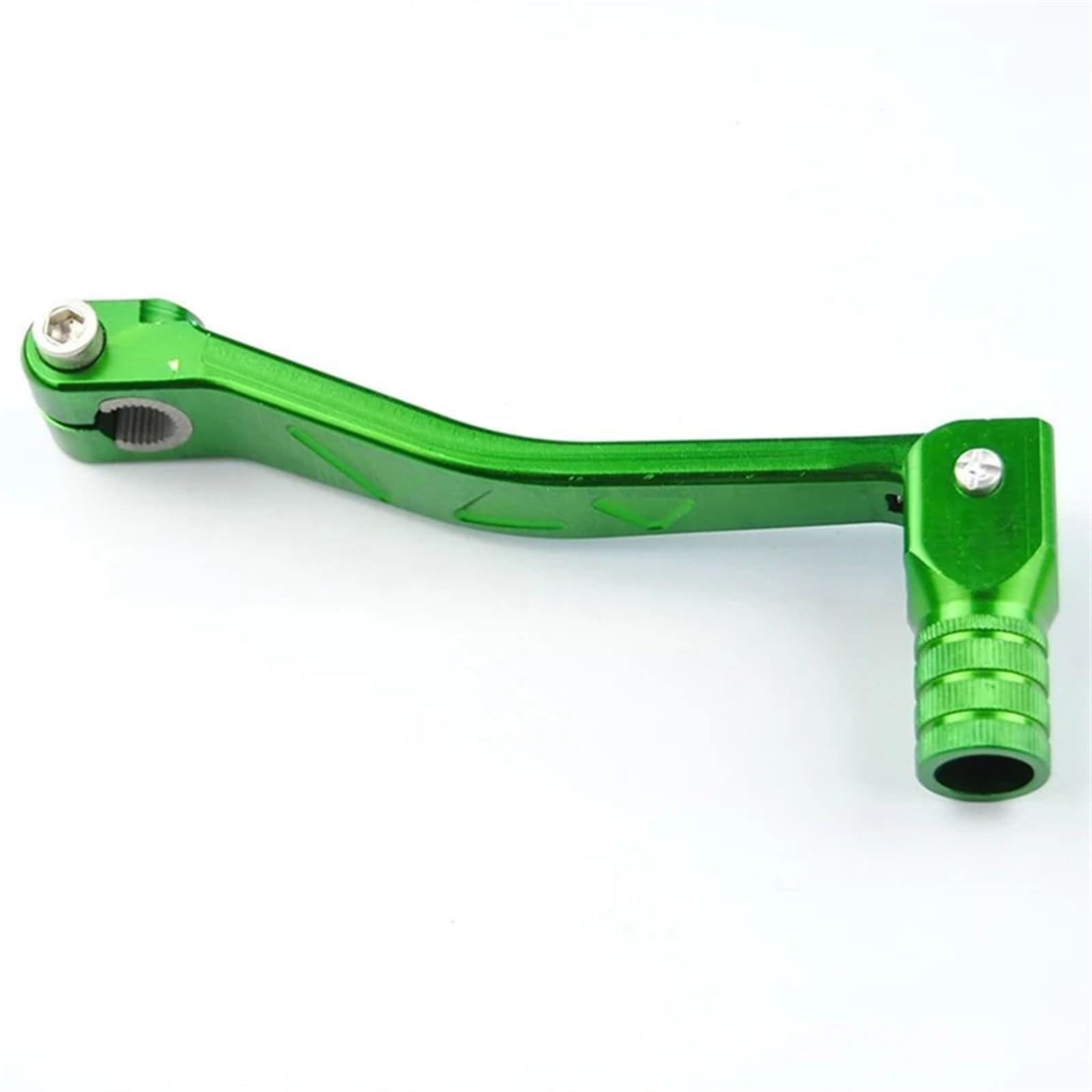 Schalthebel Armgestänge Motorrad Schaltknauf Shifter Hebel Für XR CRF 50 70 50cc 70cc 110cc Dirt Bikes Motorrad Zubehör Aluminium Legierung Motorrad-Schalthebelhalterung(Green) von AGYSVGZ