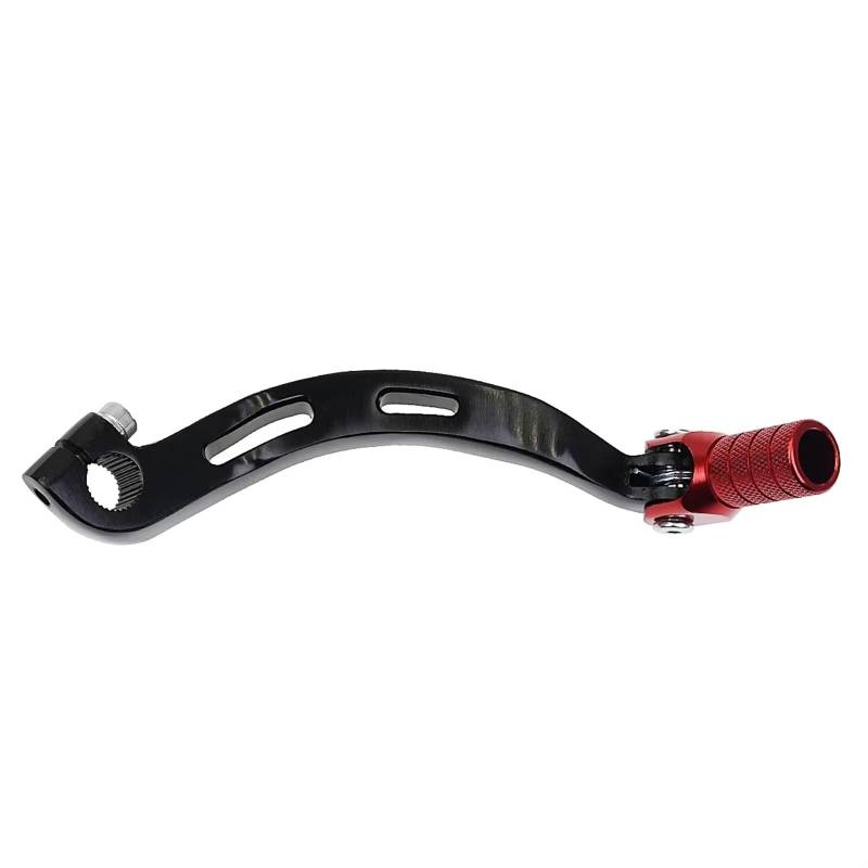 Schalthebel Armgestänge Motorrad Zubehör CNC Folding Schaltknauf Shifter Hebel Für BETA Für RR 250-520 Für Xtainer 300 2010-2020 Dirt Bike Motorrad-Schalthebelhalterung(Red) von AGYSVGZ