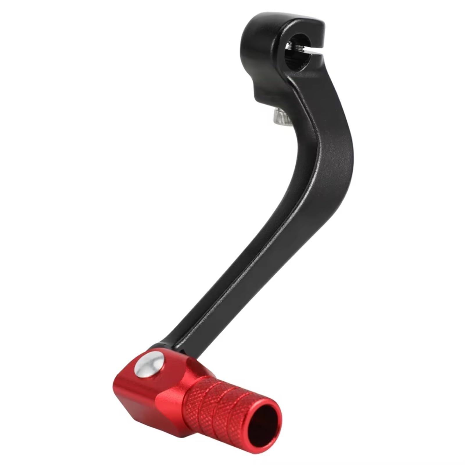 Schalthebel Armgestänge Motorräder Zubehör CNC Aluminium Schalthebel Pedale Schaltpedal Für MSX125 MSX GROM 125 2013-2024 Motor Motorrad-Schalthebelhalterung(RED) von AGYSVGZ