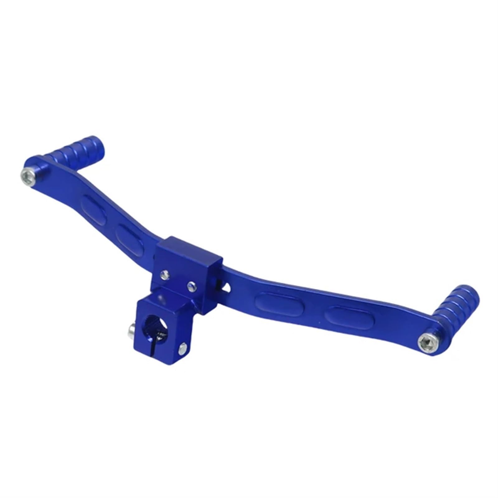 Schalthebel Armgestänge Universal Aluminium Motorrad Dual/2 Weg Schalthebel Fußstütze Pedal Shifter Für Motorrad Dirt Bike Motorrad-Schalthebelhalterung(Blue) von AGYSVGZ