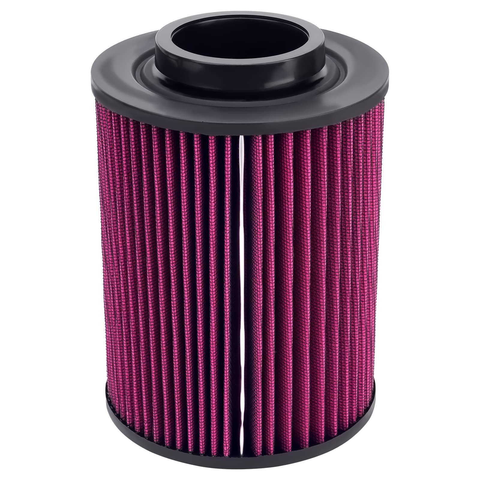 AHL 1 Stück Motorrad luftfilter 1240482 Kompatibel mit Polaris RZR 800 RZR 800 S Ranger 800 900 RZR RZR S RZR 4 4X4 6X6 Crew XP ，1240434 GI-125499 (Rot) von AHL