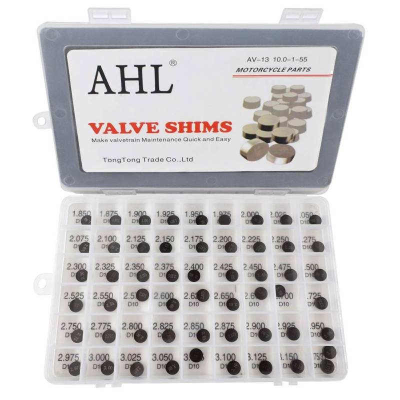 AHL 10.00mm 55pcs 1.85-3.2mm ventil shim ventile einstellen für 690 ENDURO 2008-2015 von AHL