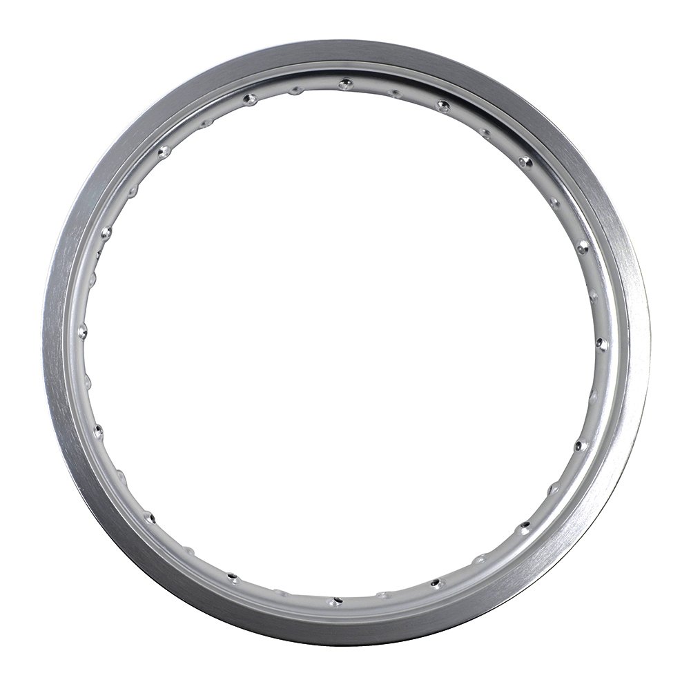 AHL Motorrad Felge 6061 Aviation Aluminium Felgenring Wheel Circle (2.15x18 32 löcher,silber) von AHL