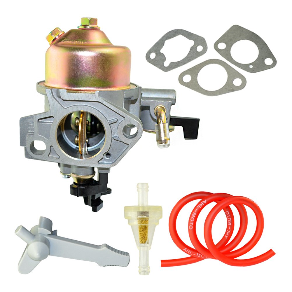 AHL Vergaser Carburetor Carb mit 30cm Ölschlauch & Kraftstofffilter & Dichtungen & Hebel für HONDA GX390 13HP von AHL