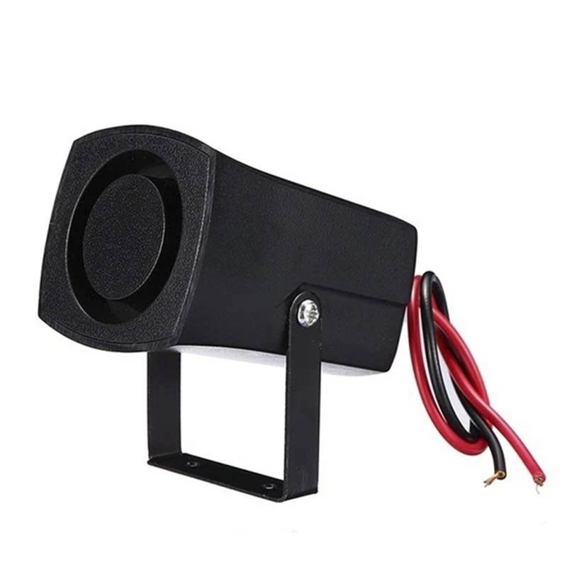 AHLOKIY [Replacement] 12-24V 6Töne Auto Polizei Feuer Alarm Horn Ring Alarm System Sirene Lautsprecher Warnung Lauter Ton Alarm Lautsprecher von AHLOKIY