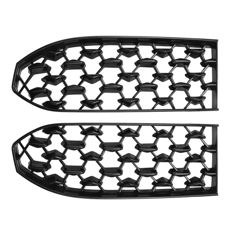 AHLOKIY [Replacement] 2PCS Auto Front Lower Grille Stoßstange Grille Abdeckung Dekoration Trim Ersatz Teile for Mazda Cx30 Cx-30 2020-2021 von AHLOKIY