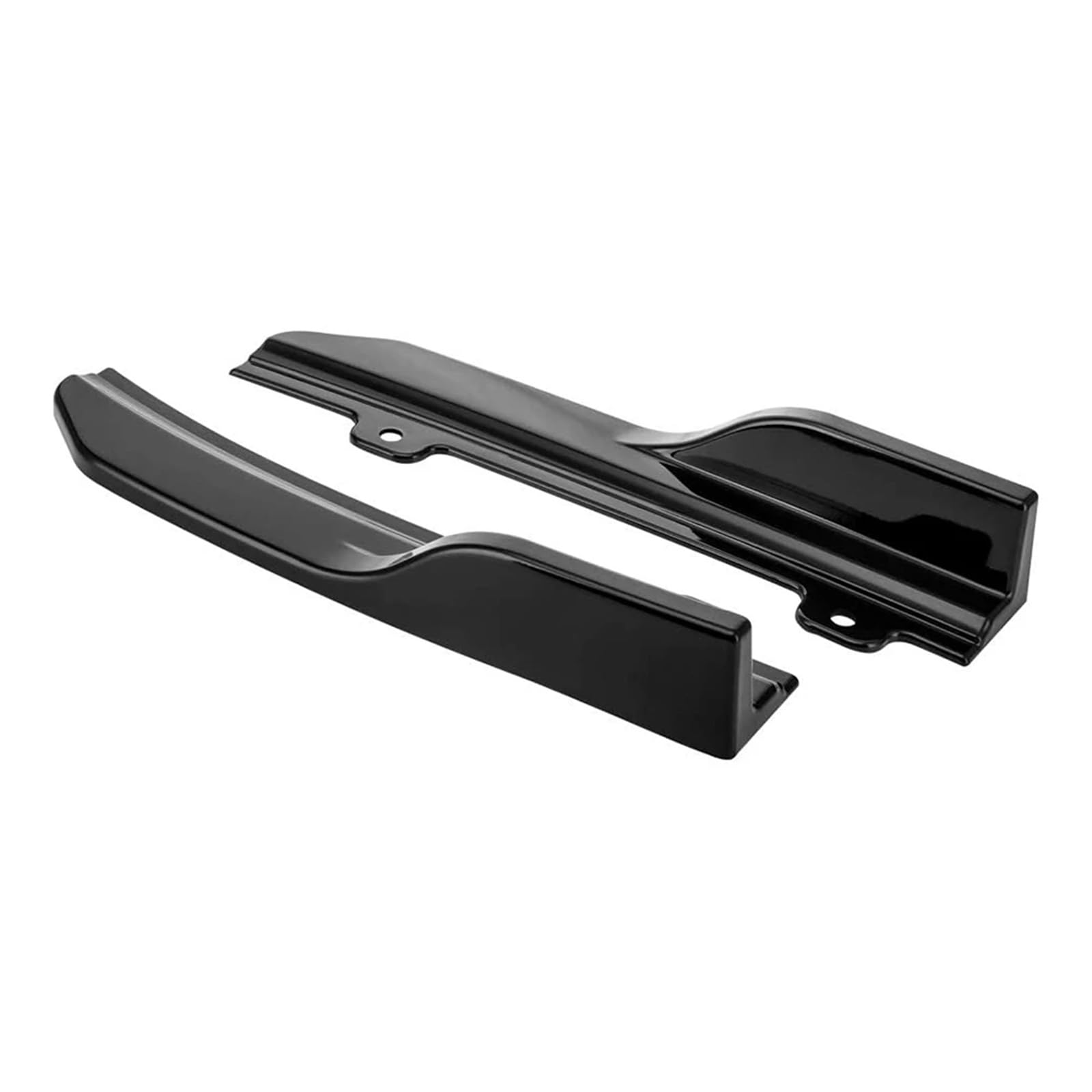 AHLOKIY [Replacement] Glänzend Schwarze Heckstoßstangen-Lippenabdeckung for Honda for Accord 2018, Diffusor, Splitter, Spoiler, Kratzschutz von AHLOKIY