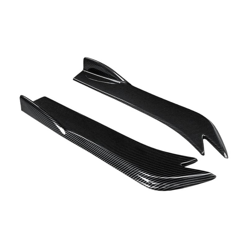 Auto Spoilerflügel Für 3er-Serie Für M3 330i 320i 325i E90 E91 E92 E93 F30 F35 Autospoiler-Diffusor-Flügel-Umschlingungswinkel Heckstoßstangensplitter Schürzen Lippe Heckscheibenspoiler(Carbon Fiber L von AHRPKAMERD