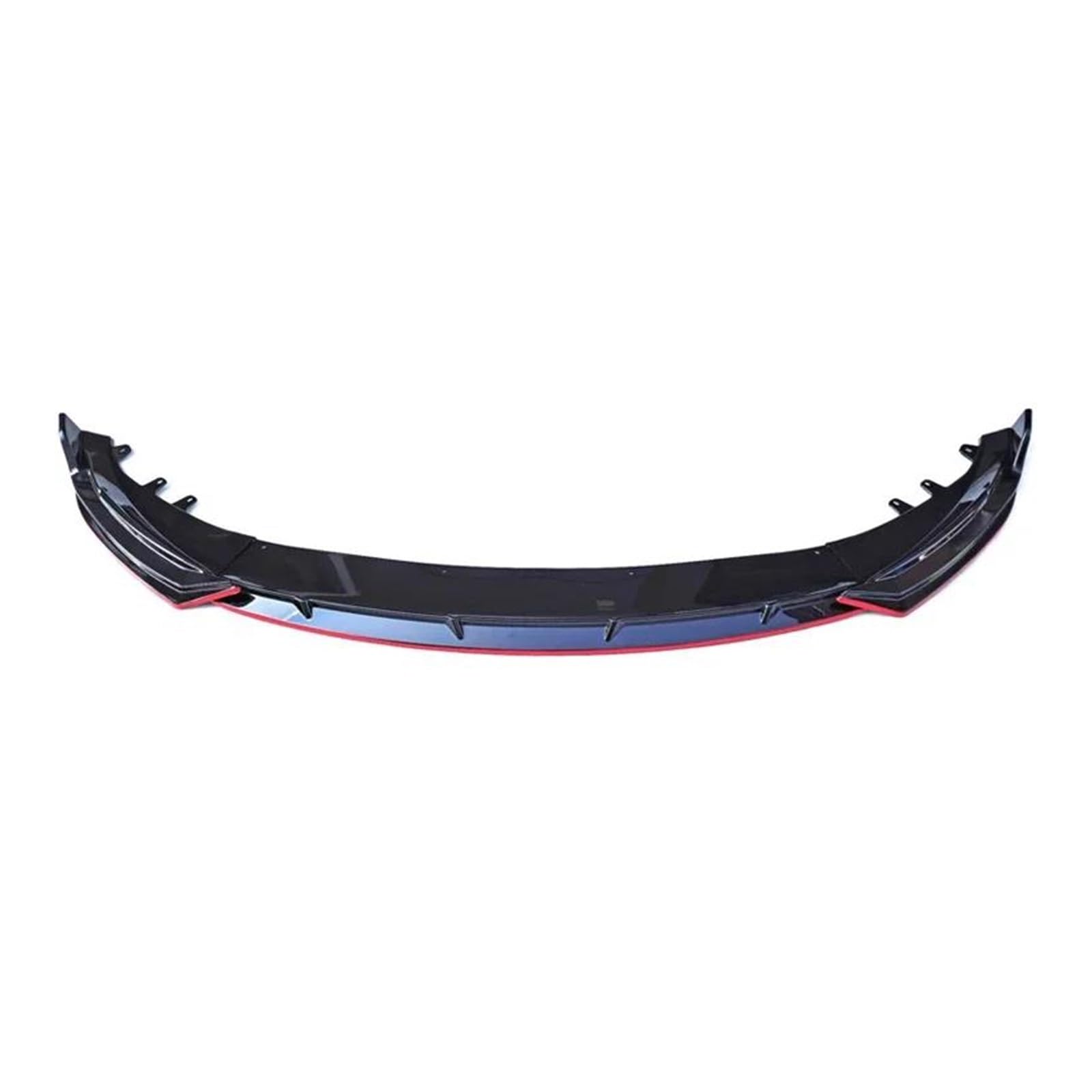 Auto Spoilerflügel Für B&YD Für Seal Für EV 2022 2023 2024 Auto Front Splitter Bumper Spoiler Glänzend Schwarz Röcke Body Kit Zubehör Heckscheibenspoiler(Glossy Black-Red) von AHRPKAMERD