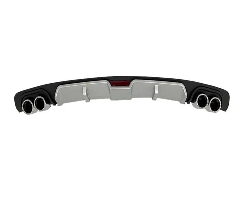 Auto Spoilerflügel Für D&acia Für S&andero Auto-Styling Spoiler Deflektor Body Kit Splitter Lip Professionelle Auto Heckstoßstange Diffusor Schwarz ABS Kunststoff Heckscheibenspoiler(1) von AHRPKAMERD