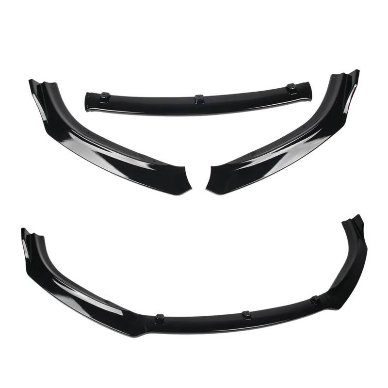 Auto Spoilerflügel Für M&azda 6 Für Atenza 2014 2015 2016 2017 2018 Auto Front Stoßstange Splitter Lip Diffusor Körper Kit Spoiler Schutz 3PCS Heckscheibenspoiler(Gloss Black) von AHRPKAMERD