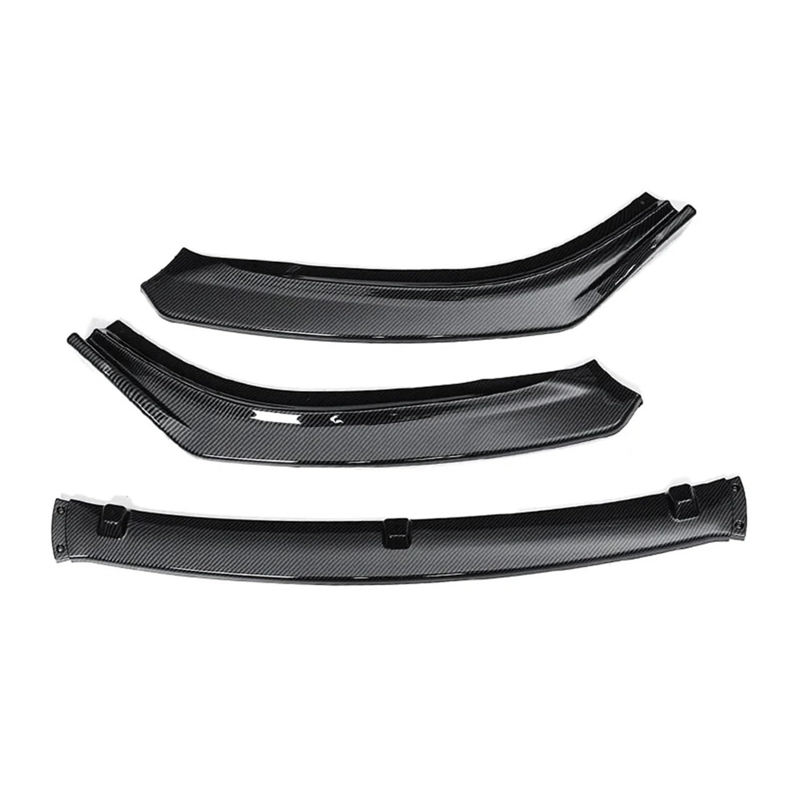 Auto Spoilerflügel Für M&azda 6 Für Atenza 2014 2015 2016 2017 2018 Auto Front Stoßstange Splitter Lip Diffusor Spoiler Schutz Abdeckung Trim Körper Kit 3Pcs Heckscheibenspoiler(Carbon Look) von AHRPKAMERD