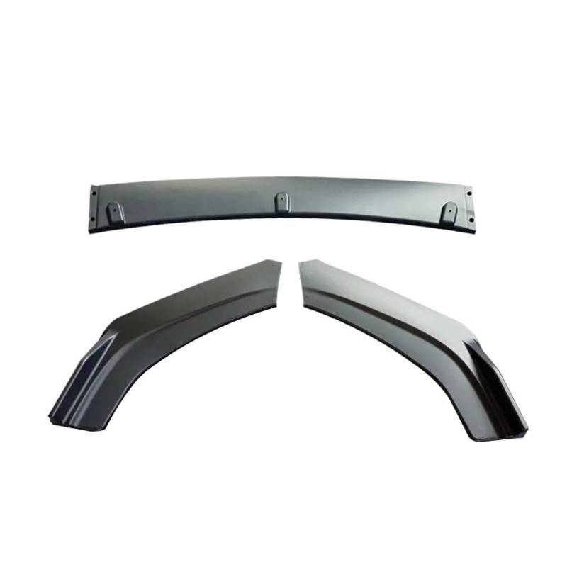 Auto Spoilerflügel Für S&cirocco R 2009-2011 2012 2013 2014 Auto Front Stoßstange Spoiler Schutz Platte Lip Splitter Körper Kit Oberfläche Dekorative Streifen Schaufel Heckscheibenspoiler(Matt Black) von AHRPKAMERD