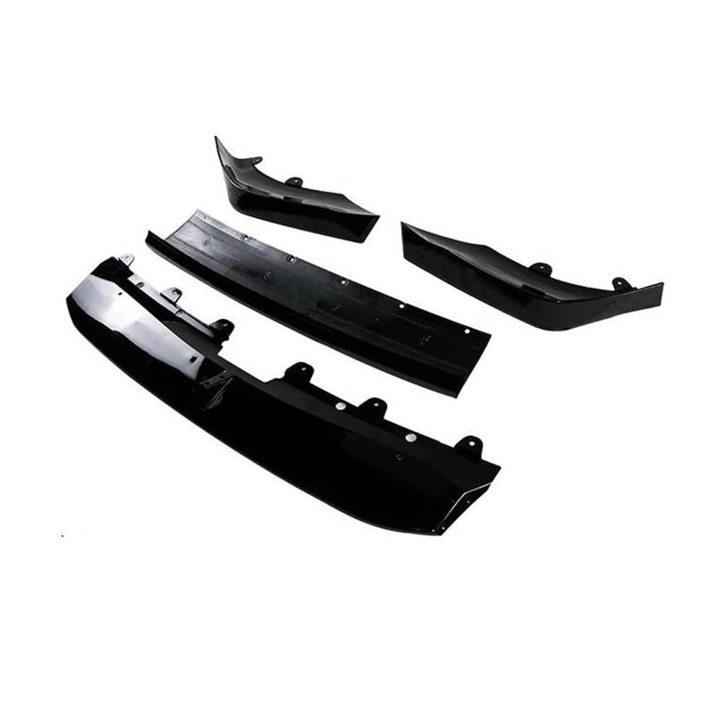 Auto Spoilerflügel Für X3 G01 Für X4 G02 IX3 G08 Für M Pack F&acelift 2021 2022 2023 Auto Front Stoßstange Lip Spoiler Splitter Körper Kit Schürzen Abdeckung Schutz Heckscheibenspoiler(Glossy Black) von AHRPKAMERD