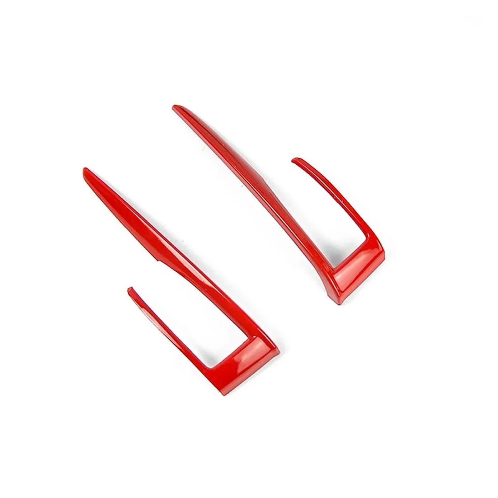 Autoinnenrahmen 2PCS Für C&ivi-c 10th 2016 2017 2018 2019 2020 Auto Zentrale Steuerung Panel Automatische Schalthebel Abdeckung Trim Zubehör Mittelkonsole Trim(Red) von AHRPKAMERD