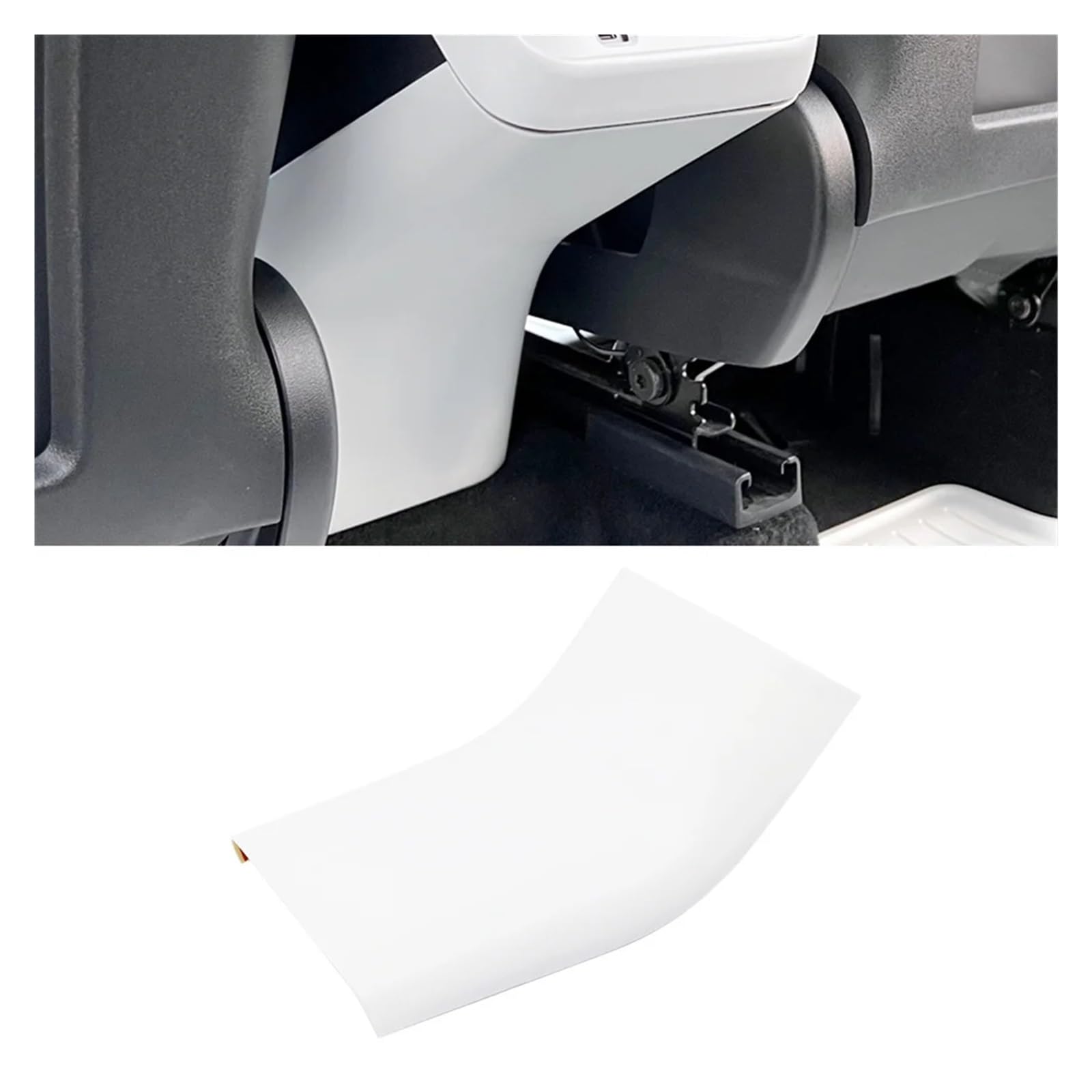 Autoinnenrahmen Für T&esla Für Modell 3/Y Auto Hinten Air Vent Outlet Conditioner Anti Kick Board Trim Handlauf Abdeckung Zubehör Mittelkonsole Trim(Plate) von AHRPKAMERD