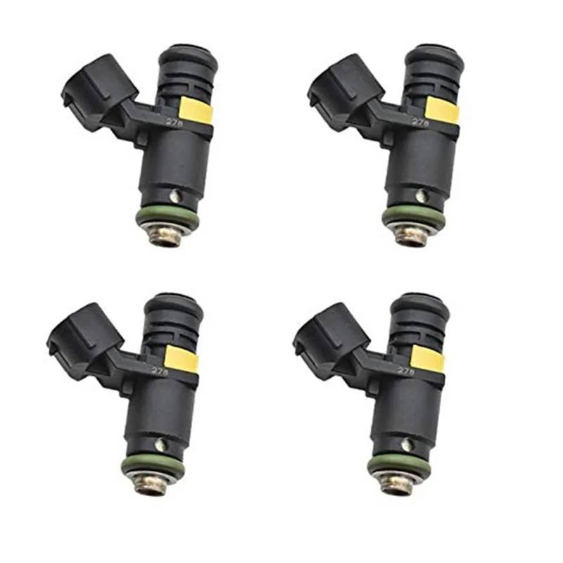 Kraftstoffeinspritzer 4Pcs Für Golf 5 Für Golf 6 Für Polo Für Caddy Auto Kraftstoff Injektor Düse Zubehör Kraftstoff Spray Düse Injektor Düse 036906031AG Einspritzdüsen von AHRPKAMERD