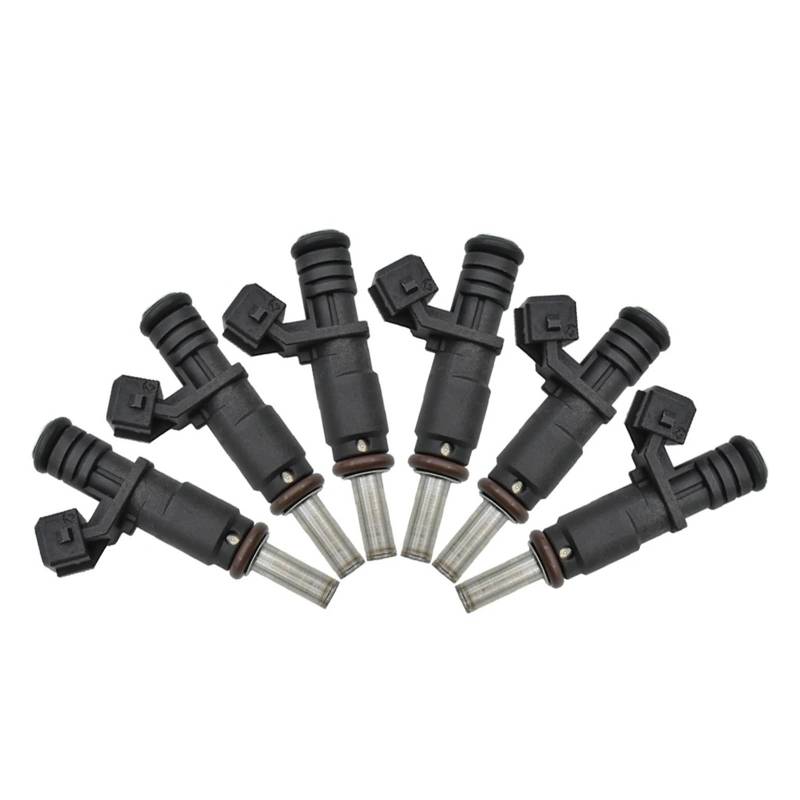 Kraftstoffeinspritzer 6PCS Für E87 E90 E91 E60 E61 E63 E65 E83 E85 N52 3.0 L L6 2007 2008 2009 2010 2011 2012 2013 Auto Kraftstoff Injektor Düse Zubehör OEM 7531634 Einspritzdüsen von AHRPKAMERD