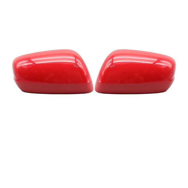 Spiegelkappen Für F&it GE6 GE8 Für J&azz 2009 2010 2011 2012 2013 Auto Außenspiegel Gehäuse Kappe Externe Rückspiegel Shell Abdeckung 2Pcs Rückspiegel Kappe(Red) von AHRPKAMERD