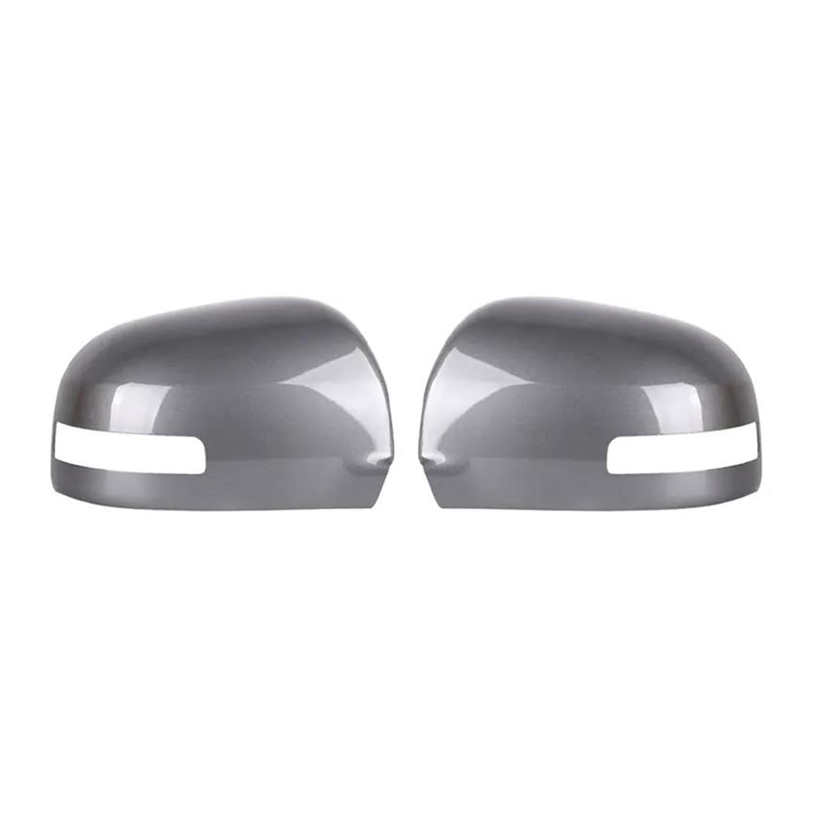 Spiegelkappen Für Für Outlander 2014 2015 2016 2017 2018 Auto Rückspiegel Abdeckung Gehäuse Rahmen Shell Cap Auto Zubehör Rückspiegel Kappe(Gray,1Pair) von AHRPKAMERD