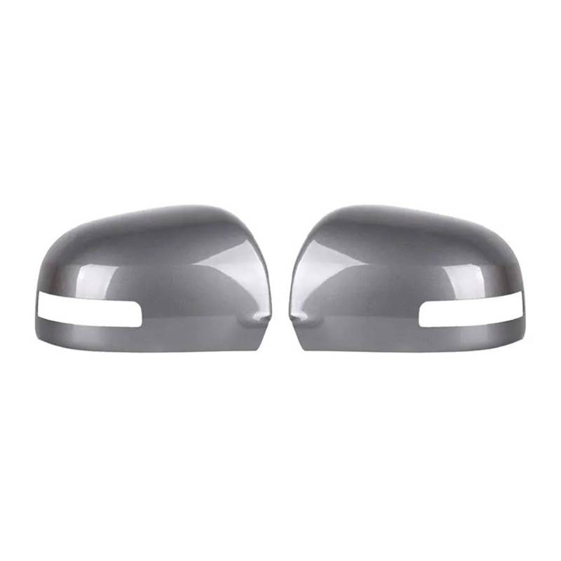 Spiegelkappen Für Für Outlander 2014 2015 2016 2017 2018 Auto Rückspiegel Abdeckung Gehäuse Rahmen Shell Cap Auto Zubehör Rückspiegel Kappe(Gray,1Pair) von AHRPKAMERD