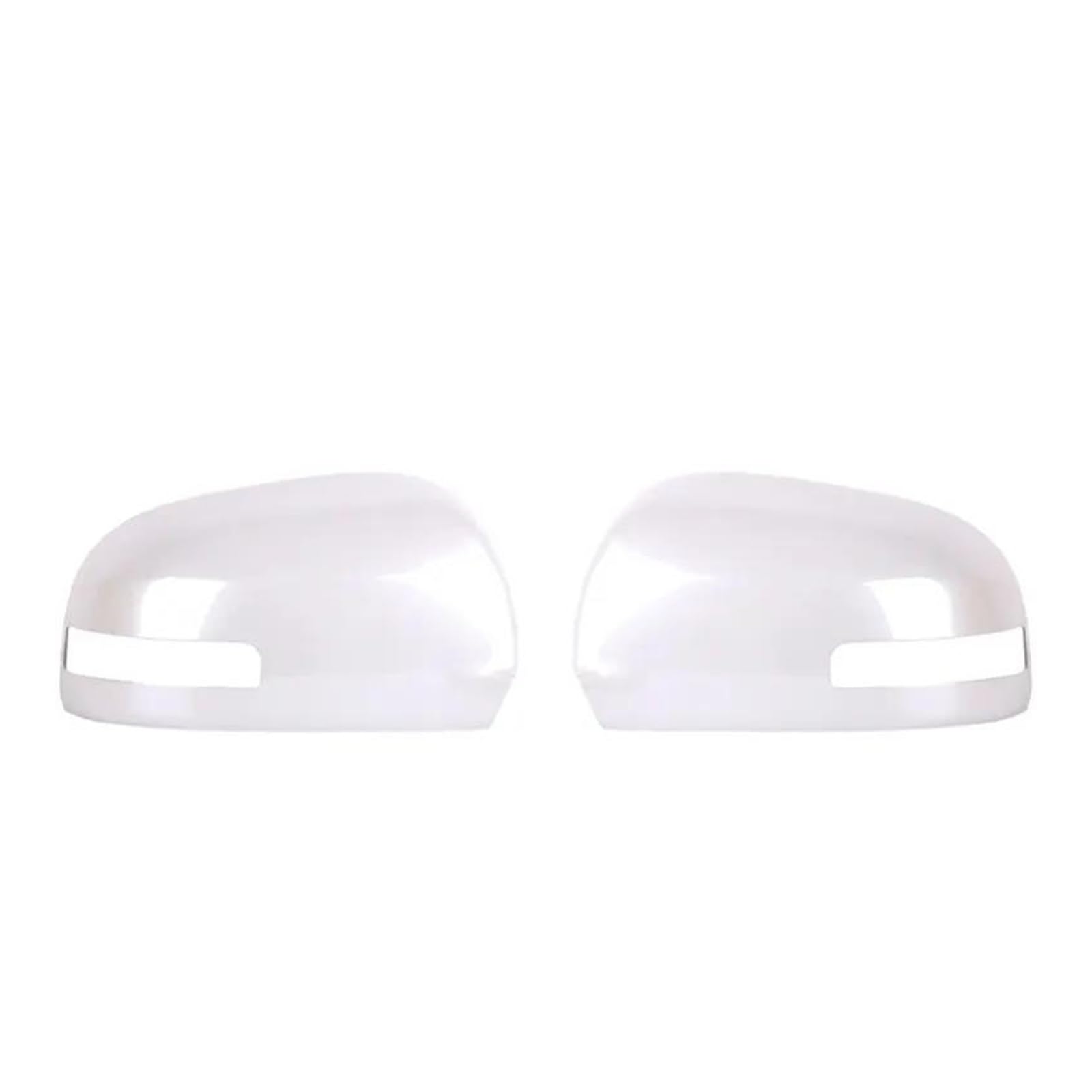 Spiegelkappen Für Für Outlander 2014 2015 2016 2017 2018 Auto Rückspiegel Abdeckung Gehäuse Rahmen Shell Cap Auto Zubehör Rückspiegel Kappe(Pearl White,1Pair) von AHRPKAMERD