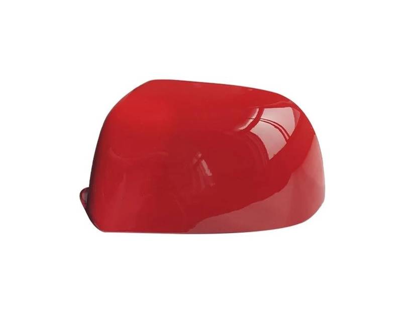 Spiegelkappen Für Für P&olo 2004 2005 Auto Flügeltür Seitenspiegel Gehäuse Außen Rückspiegel Abdeckkappe Shell Farbe Lackiert 1 Stück Rückspiegel Kappe(Style red,1pcs L) von AHRPKAMERD