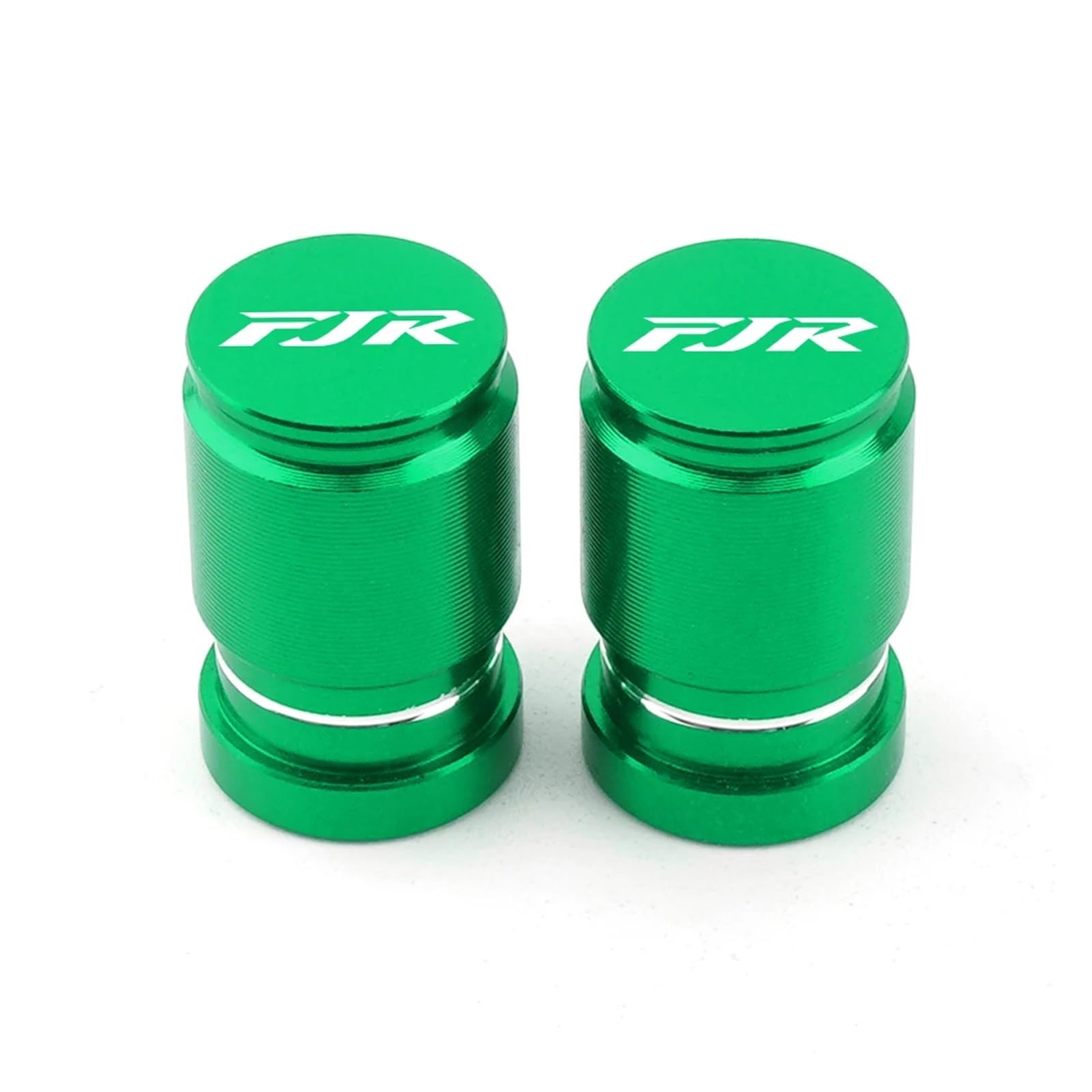 Ventilschaftabdeckungen für Motorräder Für FJR1300 FJR 1300 CNC Moto Bike Rad Reifen Ventil Kappen Reifen Felge Air Port Stem Abdeckung Motorrad Zubehör(Green) von AHUTCYK